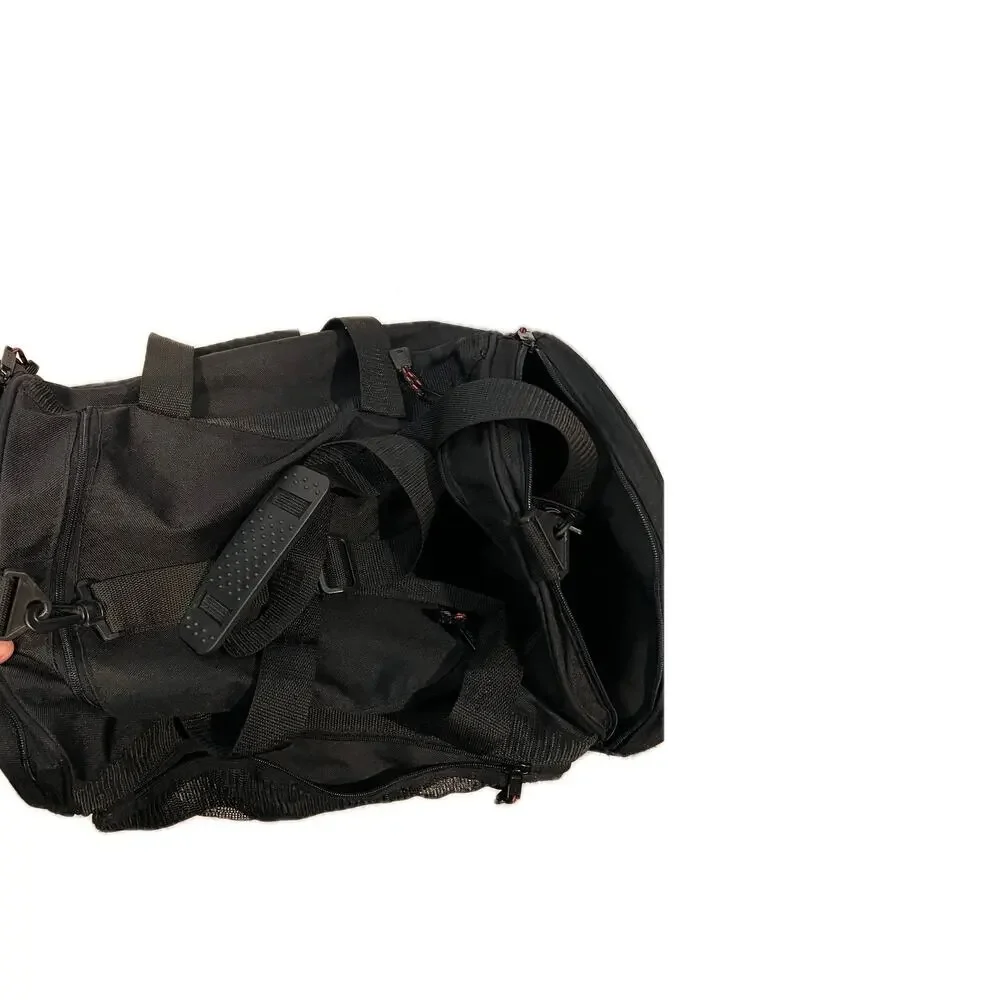 No Label black Gym Duffel Bag 18
